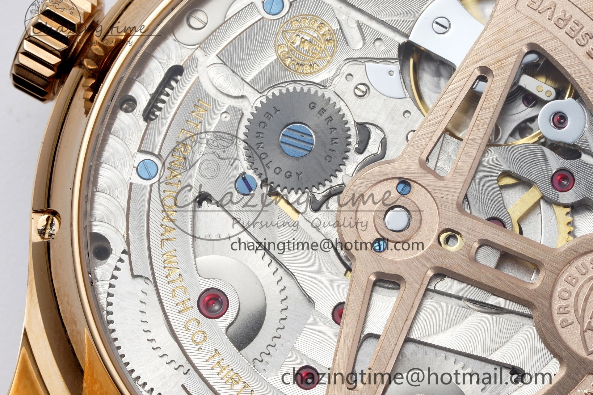 MIROTIME 0420 WellDesigned Portugieser Perpetual Calendar RG 5033 APSF 1:1 Best Edition White Dial on Brown Leather Strap A52610 Clone 7042